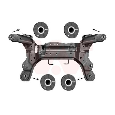 Berceau avant - support moteur