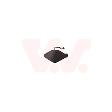 Cache crochet remorquage avant