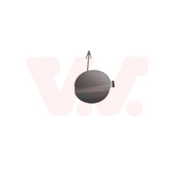 Cache crochet remorquage avant