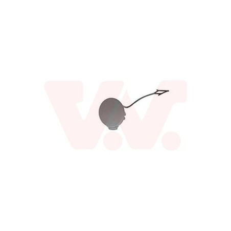 Cache crochet remorquage avant