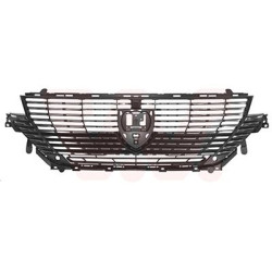 Grille calandre allure pack noir-chrome  2 trous pour parkcontrol -trou camera