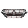 Grille calandre allure pack noir-chrome  2 trous pour parkcontrol -trou camera