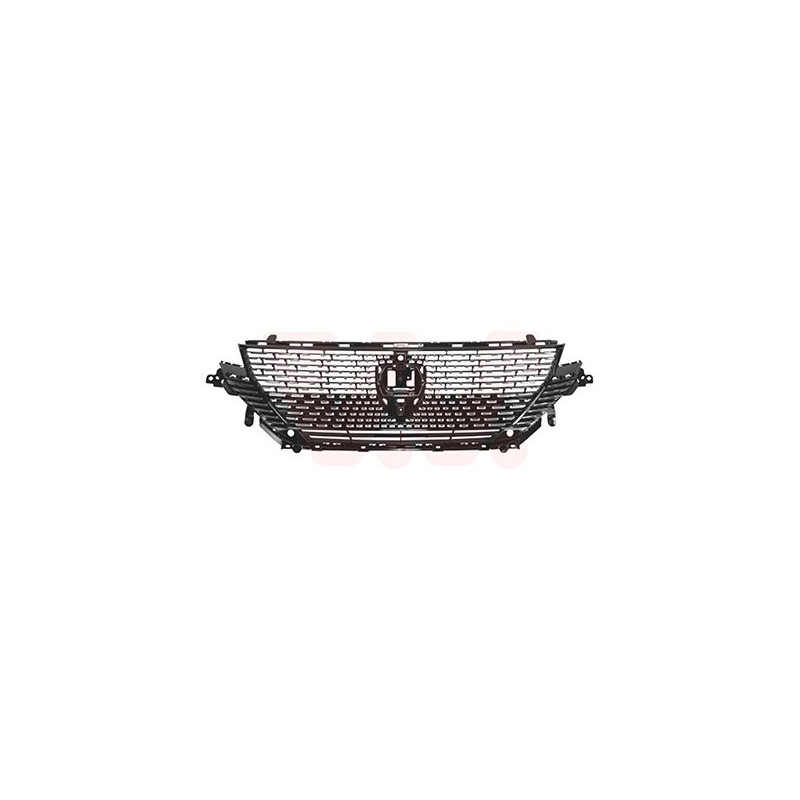 Grille calandre gt pack noir-chrome  2 trous pour parkcontrol  trou camera
