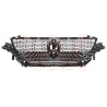 Grille calandre gt pack noir-chrome  2 trous pour parkcontrol  trou camera