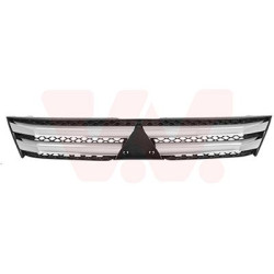 Grille calandre noir-chrome