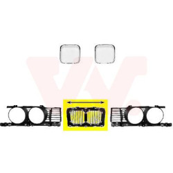Grille calandre centrale