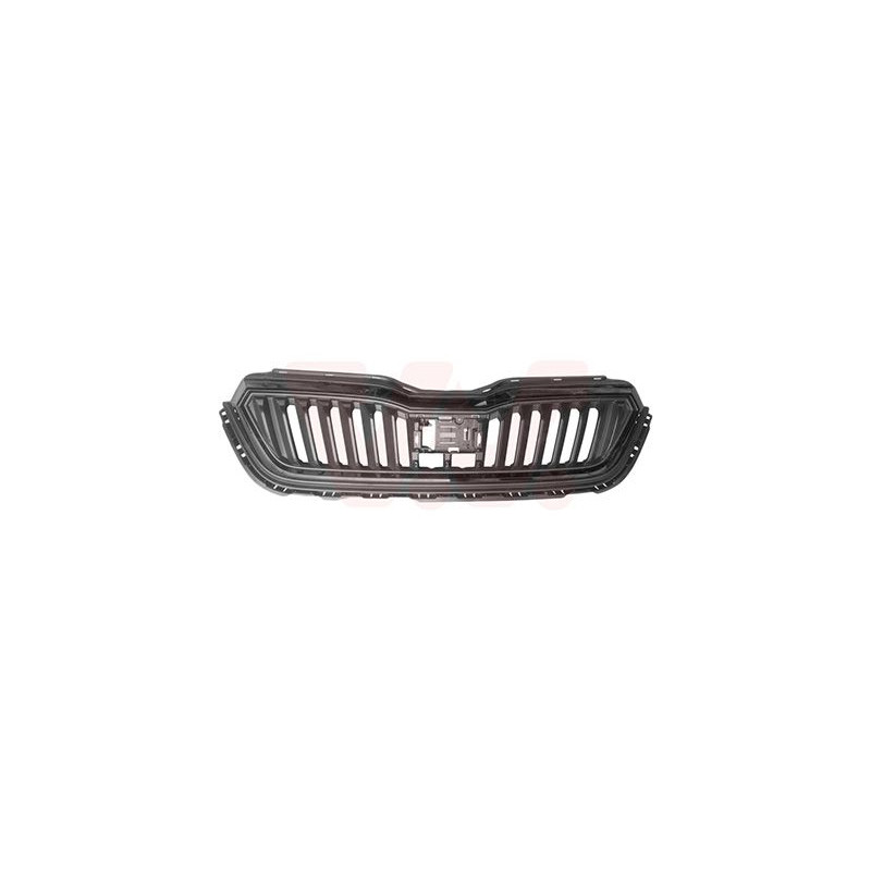 Grille calandre complete cadre  noir