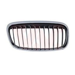 Grille calandre droite -18 noir-chrome cadre  chrome