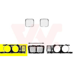 Grille calandre droite