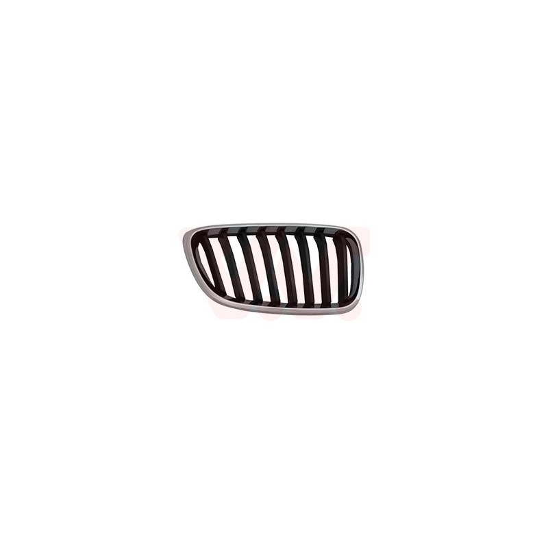 Grille calandre droite sport noir cadre  chrome