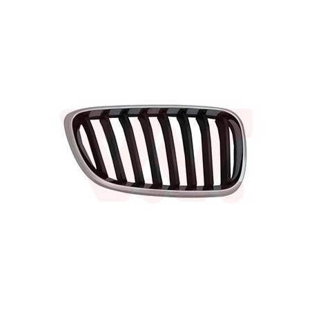 Grille calandre droite sport noir cadre  chrome