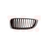 Grille calandre gauche luxury noir-chrome cadre  chrome