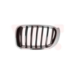 Grille calandre gauche m-pack noir cadre  chrome