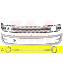 Grille de pare-choc avant