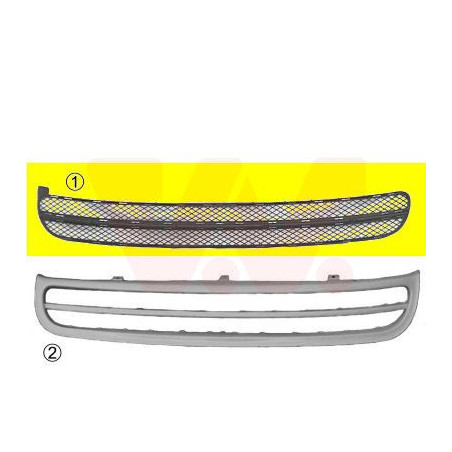 Grille de pare-choc avant