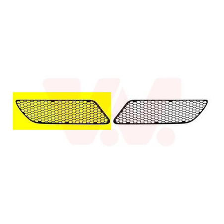 Grille prise d'air inférieure droite