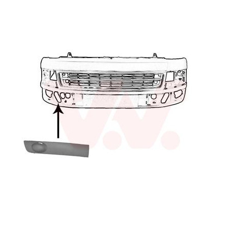 Grille prise d'air inférieure droite