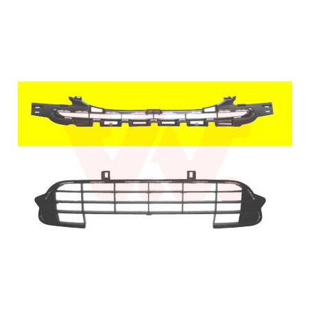 Grille prise d'air supérieure