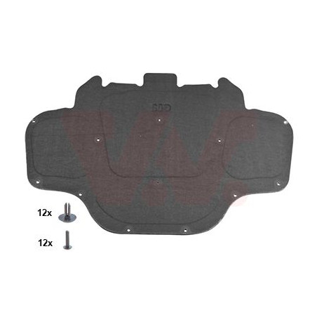 Insonorisant de capot avant