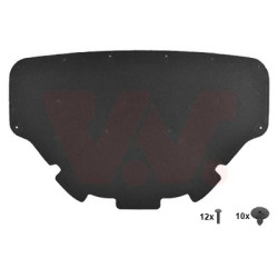 Insonorisant de capot avant