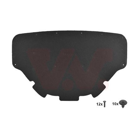 Insonorisant de capot avant