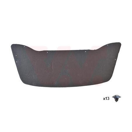 Insonorisant de capot avant