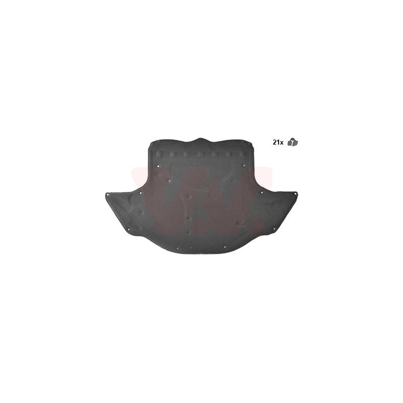 Insonorisant de capot avant