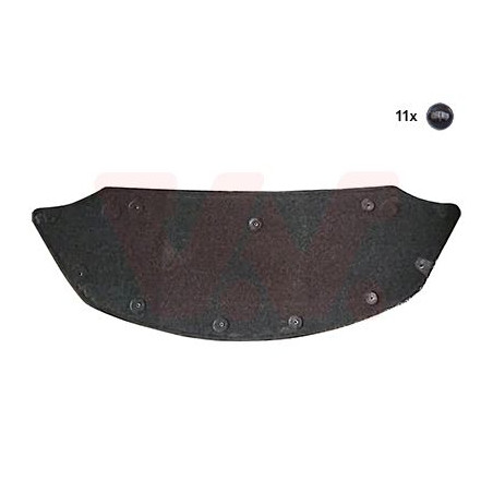 Insonorisant de capot avant