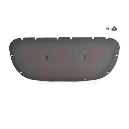 Insonorisant de capot avant