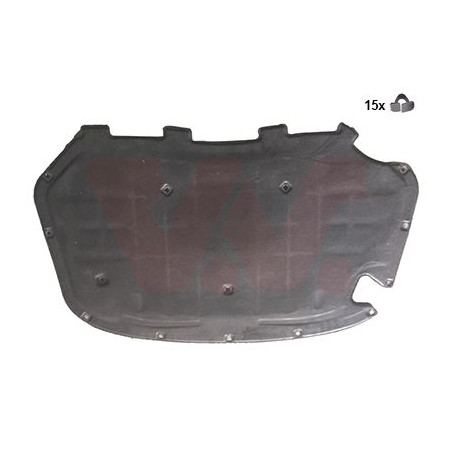 Insonorisant de capot avant