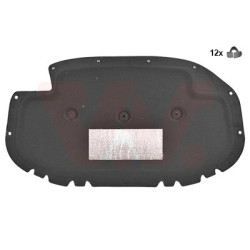 Insonorisant de capot avant