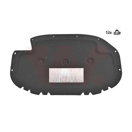 Insonorisant de capot avant