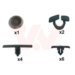 Kit montage capot avant