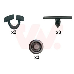 Kit montage capot avant