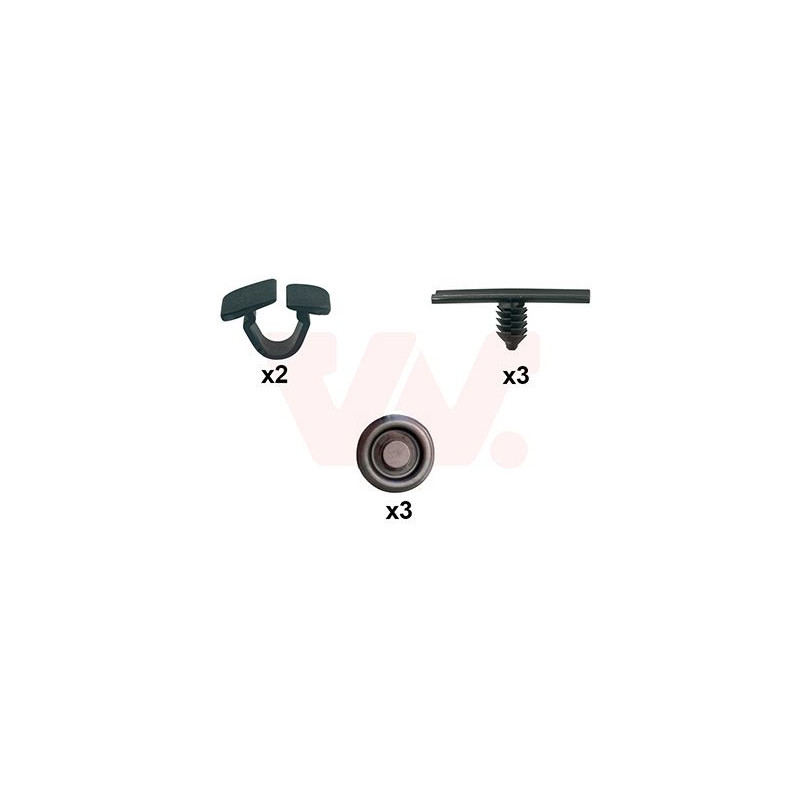 Kit montage capot avant