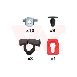 Kit montage capot avant