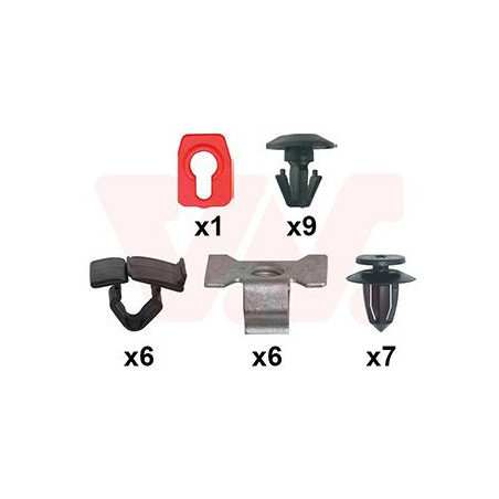 Kit montage capot avant