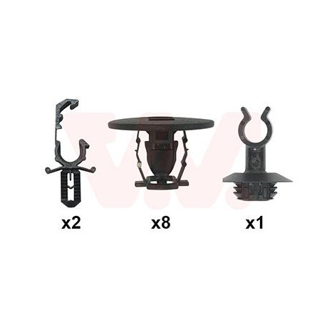 Kit montage capot avant