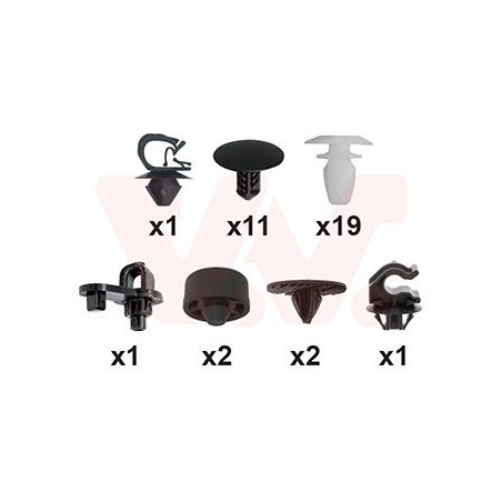 Kit montage capot avant