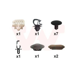 Kit montage capot avant