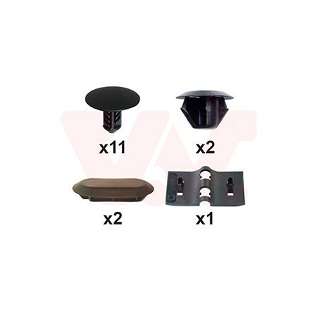 Kit montage capot avant