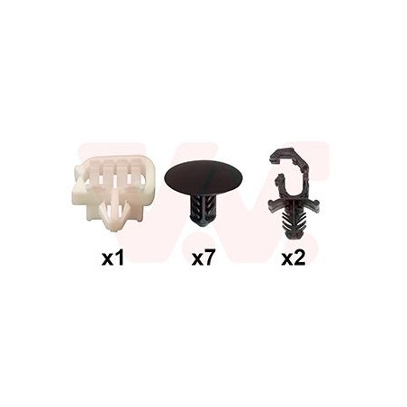 Kit montage capot avant