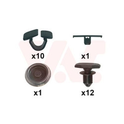 Kit montage capot avant