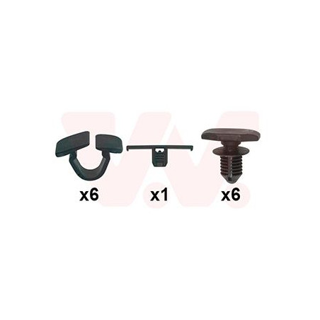 Kit montage capot avant