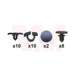 Kit montage capot avant