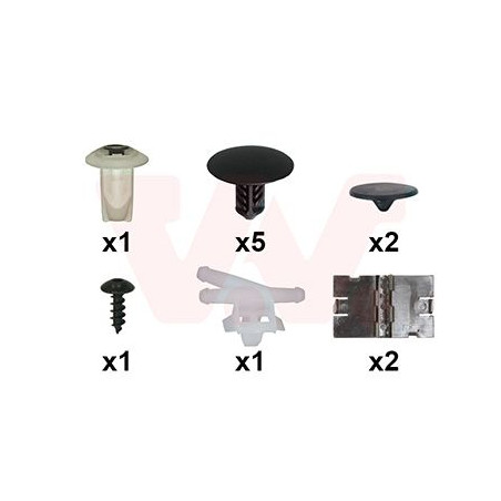 Kit montage capot avant