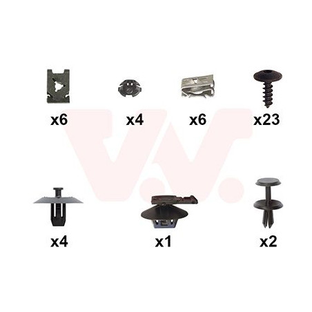 Kit montage pare-choc avant