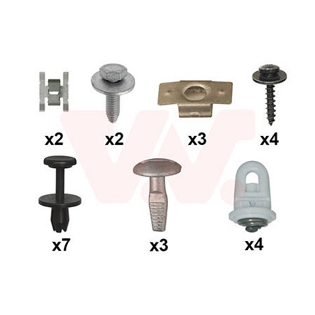 Kit montage pare-choc avant