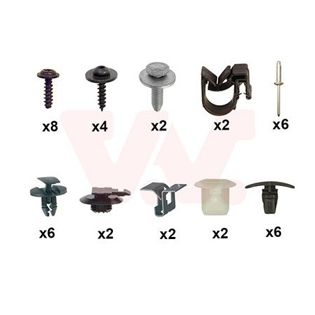 Kit montage pare-choc avant