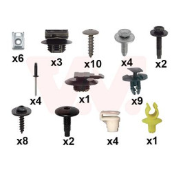 Kit montage pare-choc avant